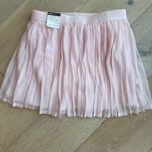 NWT CALIA by Carrie Underwood Soft Pink Pleated Skort SZ M